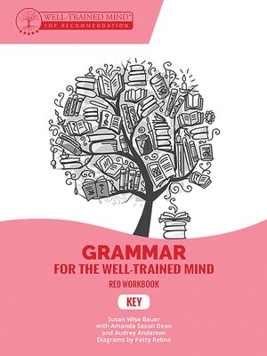 cover image of Grammar for the Well-Trained Mind Key to Red Workbook